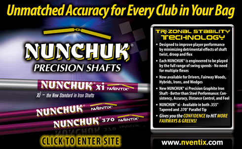 Nunchuk Precision Shafts for Drivers, Woods, Hybrid, Wedges and Irons